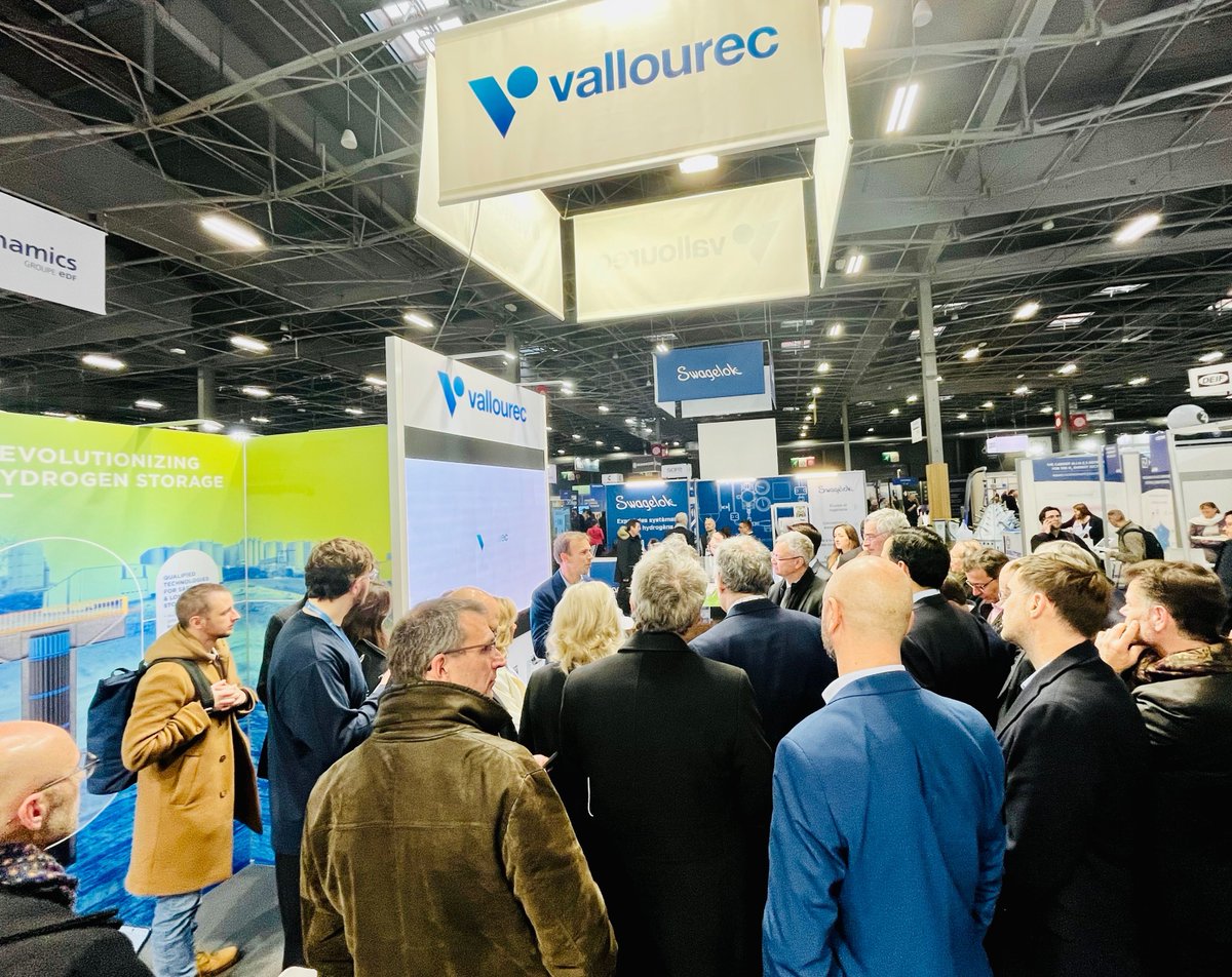 [EVENT] Strong Engagement At Vallourec Booth During Hyvolution Paris 2026
The first two days of Hyvolution Paris 2026 brought a substantial turnout of visitors to the Vallourec booth, reflecting the growing interest in practical hydrogen solutions.
#Hydrogen #EnergyTransition