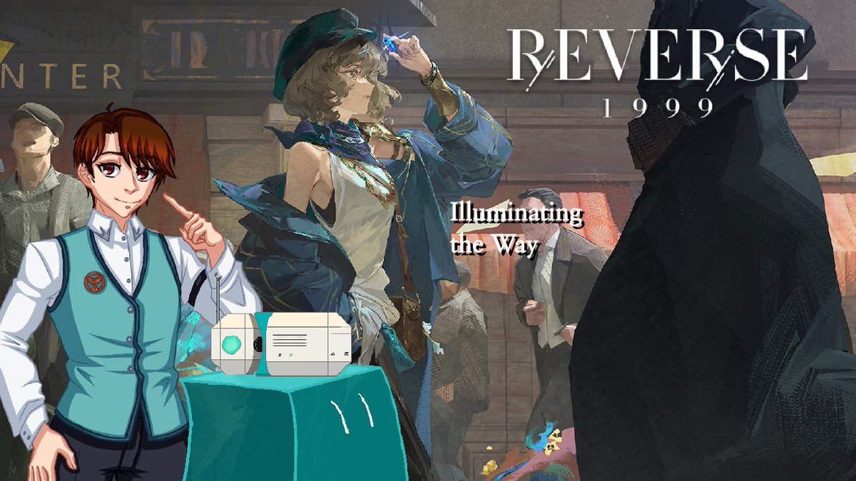 It's time to illuminate the way forward!

Join me tomorrow at 1 pm PST as I wrap up the A Flowing Feast event story in Reverse 1999. Manus's scheme to destroy Paris must be stopped!

I look forward to seeing you there.
twitch.tv/mononex/
#Reverse1999 #VTuberUprising