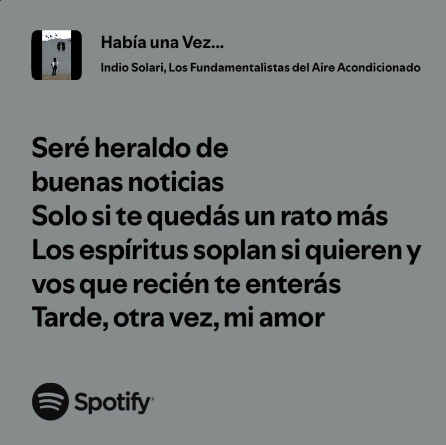 Tarde, otra vez, mi amor