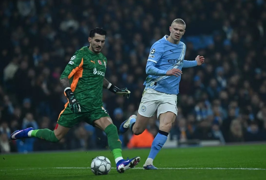 Manchester'den çıkamadık...
Manchester City 2-0 Galatasaray
#MCIvGS #UCL
Şampiyonlar Ligi'nde play-off turundayız. 💛♥️💪