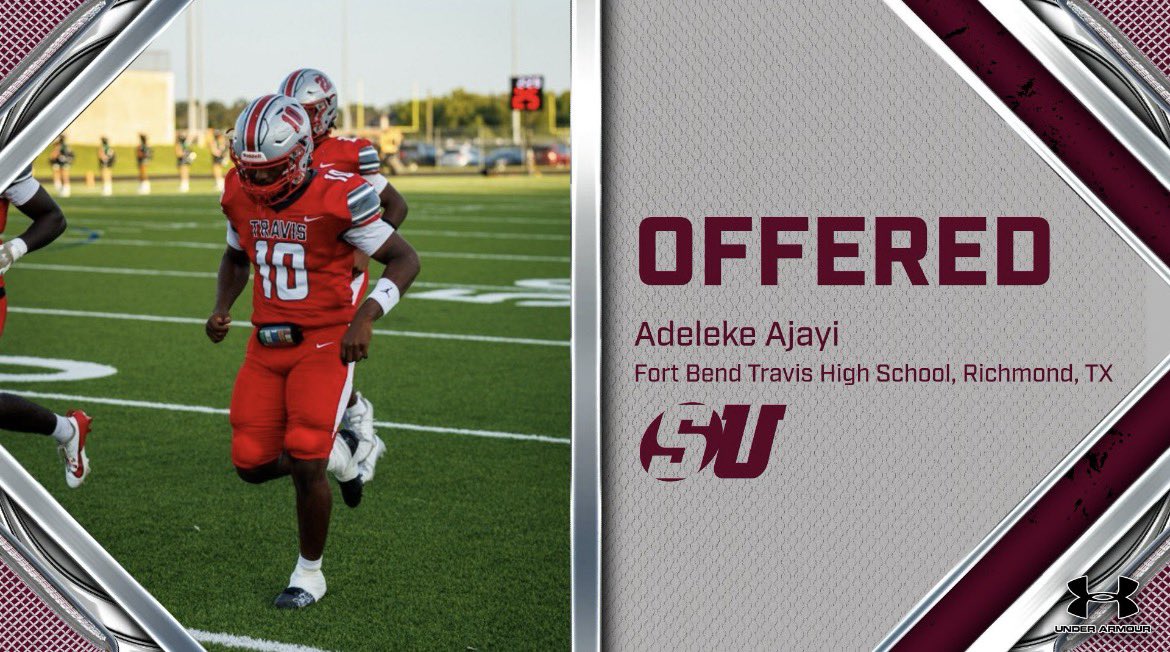 #AGTG After a great conversation with <a href="/coach_Hackmer/">Braden Hackmer</a> l am blessed to receive my 6th offer from Schreiner university!!!!