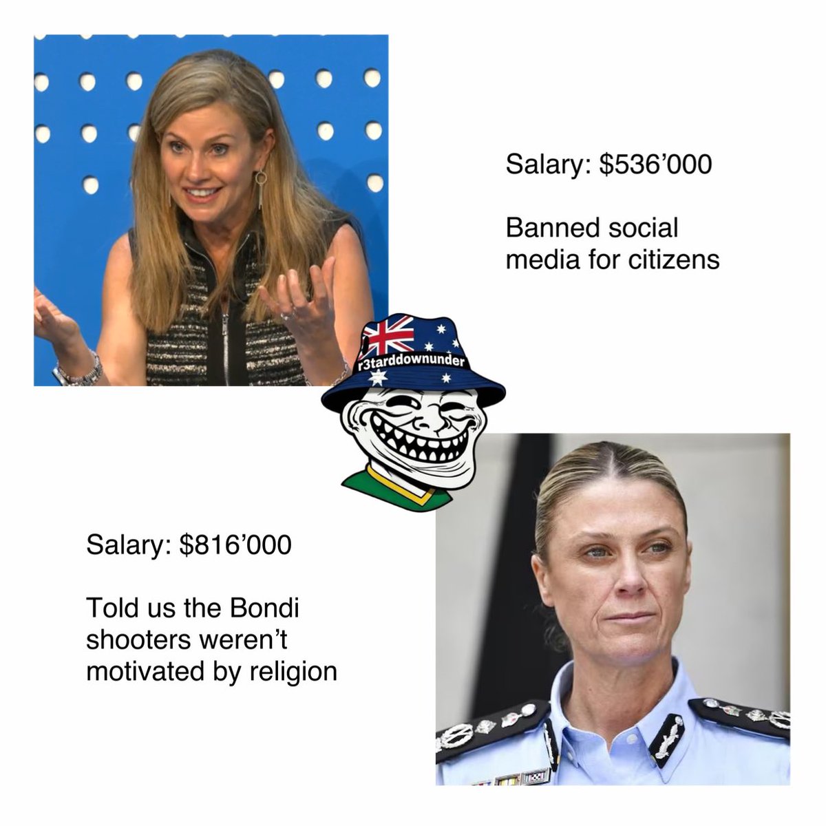 r3tarddownunder's tweet image. The amount of money we pay these retards is actually ridiculous

@tweetinjules @AusFedPolice