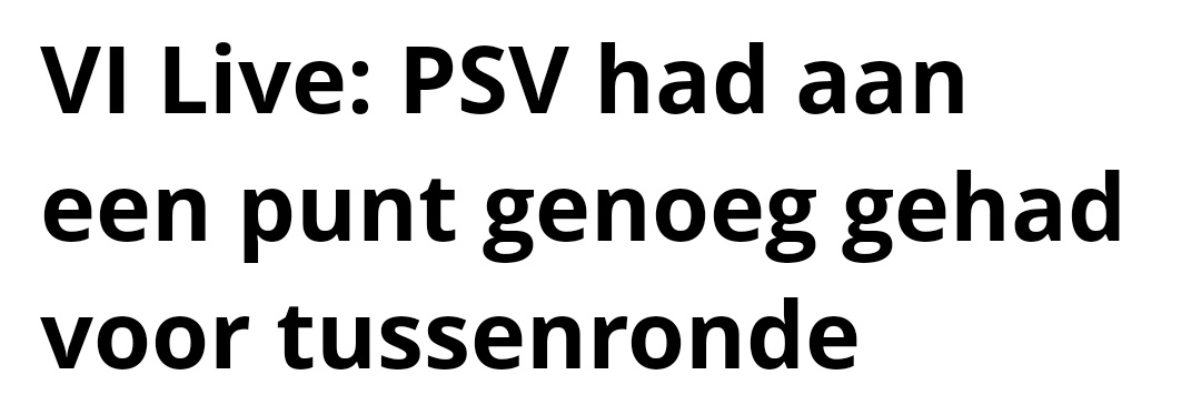 VI Live kan van mij ff lekker de tering genieten. Godsakkeju. 😭