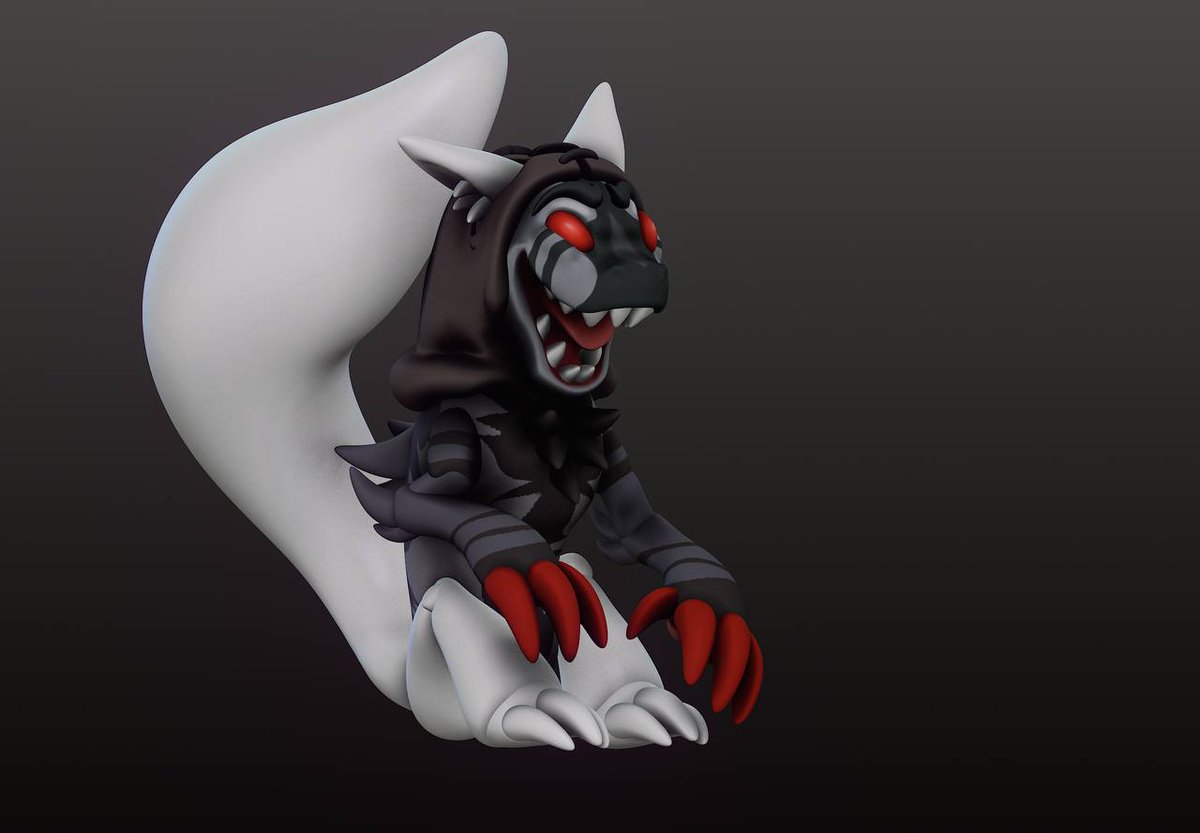Another model in development! I will be glad to comment and subscribe if you are interested! as Always done in <a href="/nomadsculpt/">Nomad</a> 
#nomadsculpt