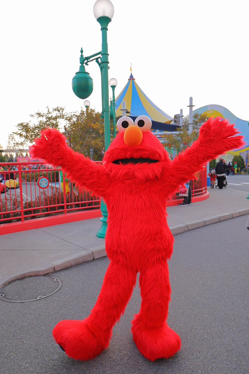 大喜びなエルモ ⸜❤️⸝

#USJファン #USJ  
#セサミ #セサミストリート #エルモ
#sesame #sesamestreet