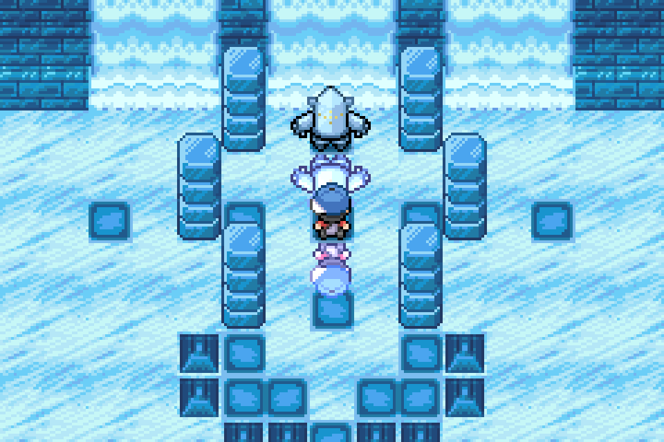 karl_gba's tweet photo. Early look at Regice's chamber 👀 More coming. https://t.co/ObFnOGaPt0