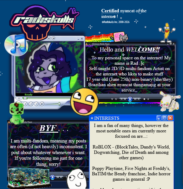 after millenia ive finally  decided to update my strawpage., yay !
you can find it here radiskulls.straw.page