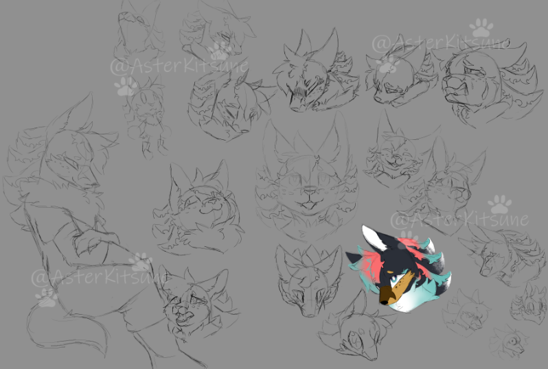 some sketches of the boyo Velo I'm planning on redrawing his ref at some point due to little tweaks to his design.