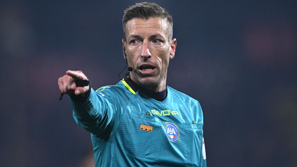 LocosRealMadrid's tweet image. - Se inventa un penalti de Tchouameni

- Expulsa a Rodrygo y Asencio

- Anula un gol legal de Mbappé 

El nuevo ídolo del Barcelona producto de las reuniones Laporta - Ceferin 

Davide Massa