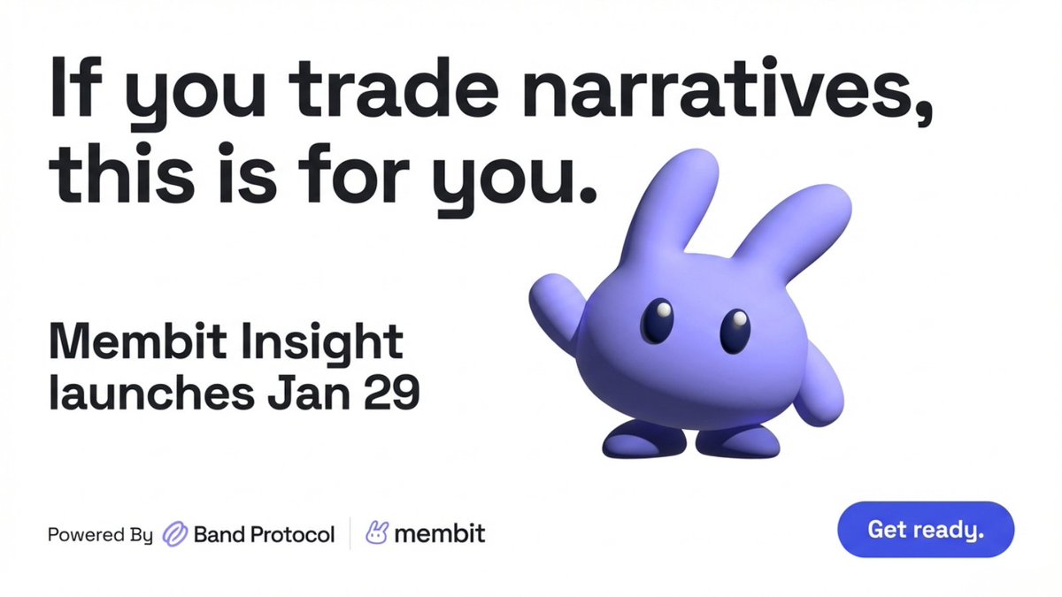 IBSvalidator's tweet photo. 7️⃣ If you trade narratives, this one’s for you.
See you on Jan 29.
Do you trade the chart first… or the vibe?
🔁 RT for less noise
❤️ Like for more context
💬 Drop your favorite sentiment tool (or your worst fail)
#Membit #BandProtocol #SentimentAnalysis #validator https://t.co/9YKYNq1OLo