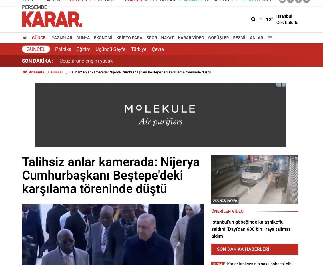 iOccupyNigeria's tweet image. Madam, abeg stop lying to Nigerians.

This matter BIG for Turkey. E no be small issue. Turkish newspapers carry am everywhere. Pro government, opposition, independent media, everybody report am. Dem even show pictures where the man dey ground.

Make we call names.

Türkiye…