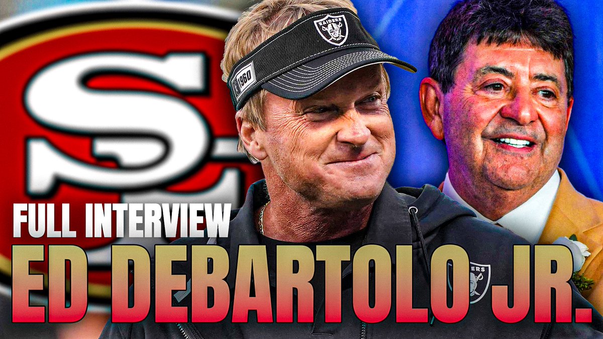 BarstoolGruden's tweet image. I had the honor of sitting down with the former owner of the San Francisco 49ers and personal friend of mine Ed DeBartolo Jr.

We talked all things 49ers and football!

Check out my full interview here: youtu.be/4-cJ8Zq9LxI?si…