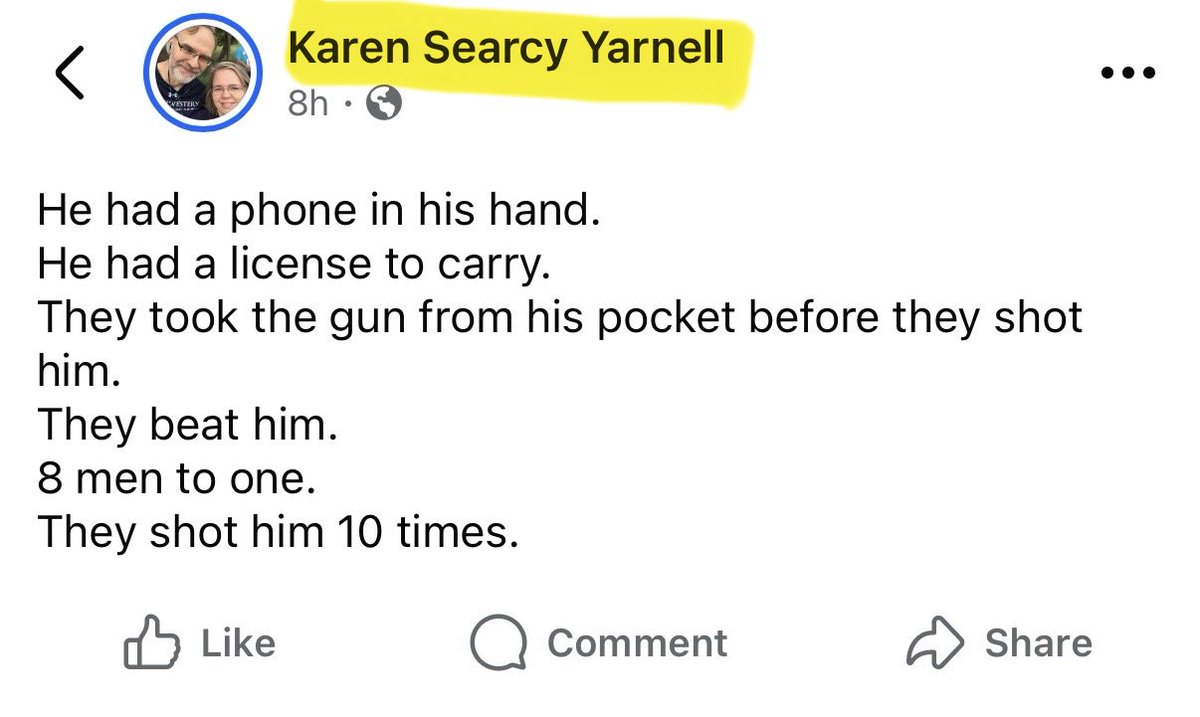 WilliamWolfe's tweet photo. Malcom and Karen Yarnell are wrong. We are right. 

And if SBC seminary professors are siding with lawless, Leftist, wicked men like Alex Pretti over our heroic ICE agents and DHS officer, Southern Baptists deserve to know. 

We make no apologies for that at @BaptistLeaders https://t.co/A0E7UG3zZ5