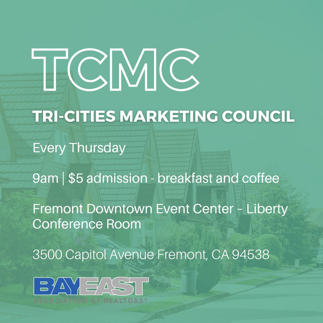 bayeast's tweet photo. Join TCMC tomorrow at 9am at:

Fremont Downtown Event Center –  Liberty Conference Room
3500 Capitol Avenue Fremont, CA 94538

Learn more here: https://t.co/tiFC0FuqRH

Toursheets are available here: https://t.co/06MWvnhSip (login required) https://t.co/Jh4GAxJw5m