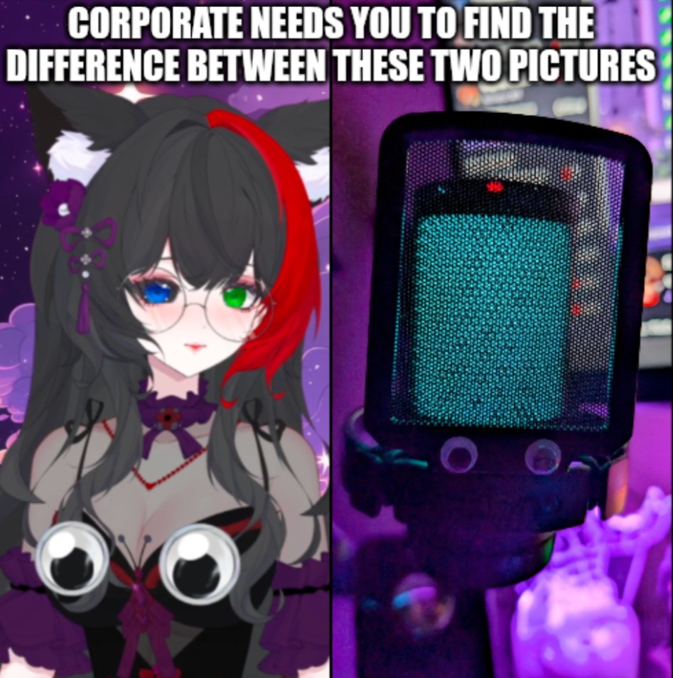 AHH My mod made this from todays Stream (its his mic) i am laughing so hard i can't