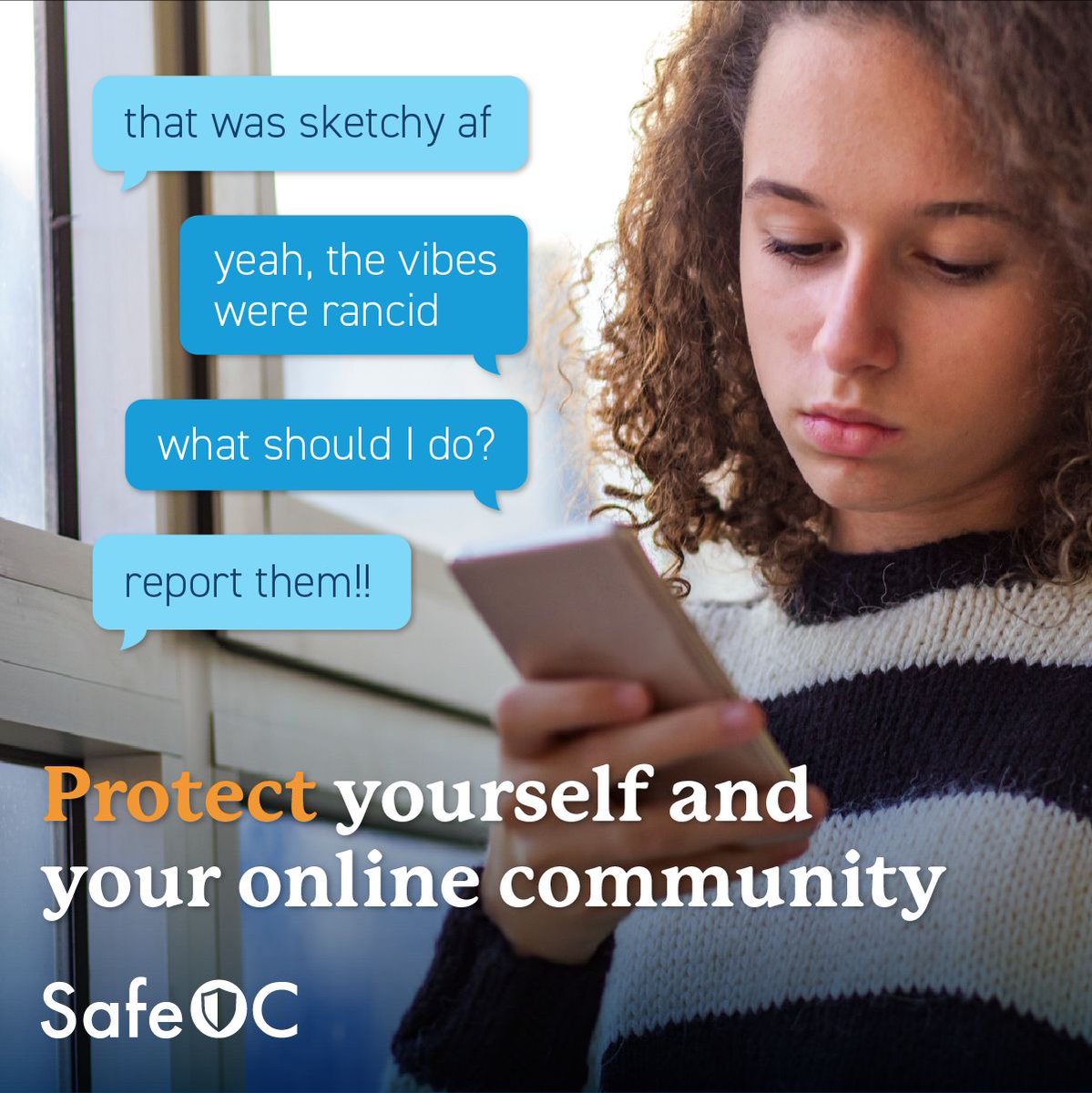 🚩 Something feel off online? Trust that instinct.
Unusual messages, concerning posts, or behavior that doesn’t sit right can be early warning signs. Reporting suspicious activity helps protect not just you, but your entire online community.

How to help keep your community