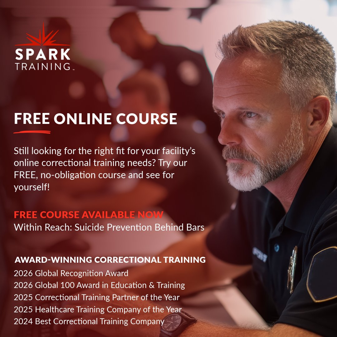When lives are on the line, training matters! Our free online course, Within Reach: Suicide Prevention Behind Bars, helps correctional professionals identify suicide risk, use the ASQ correctly, and respond to self-harm behaviors.

No cost. No obligation. Participants earn a