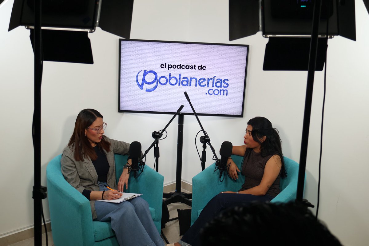 NoraMEscamilla's tweet photo. Muy contenta de platicar con la audiencia de @Poblanerias , especialmente con Liz, sobre temas clave de la agenda legislativa: la Ley Abraham, la Ley Monzón y lo que viene en el arranque del próximo periodo.

¡Espérenlo en el podcast! 🎙️✨

#SiempreEnTerritorio #LeyAbraham #LeyMonzon