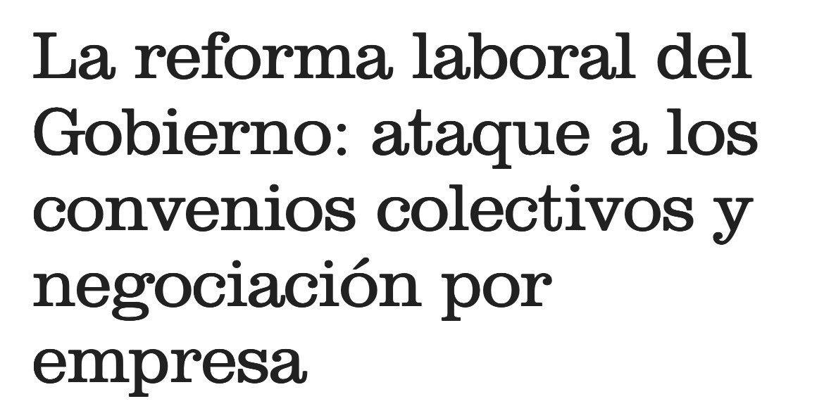 Se van a seguir cagando en tu sueldo. Esto no es reforma, no modernización. Es una #LeyDeChoreoLaboral . 
Ahora quieren que arreglés tu salario con el dueño del negocio, igual que en sector informal.  Y ta clarito que eso va a perjudicar al laburante.