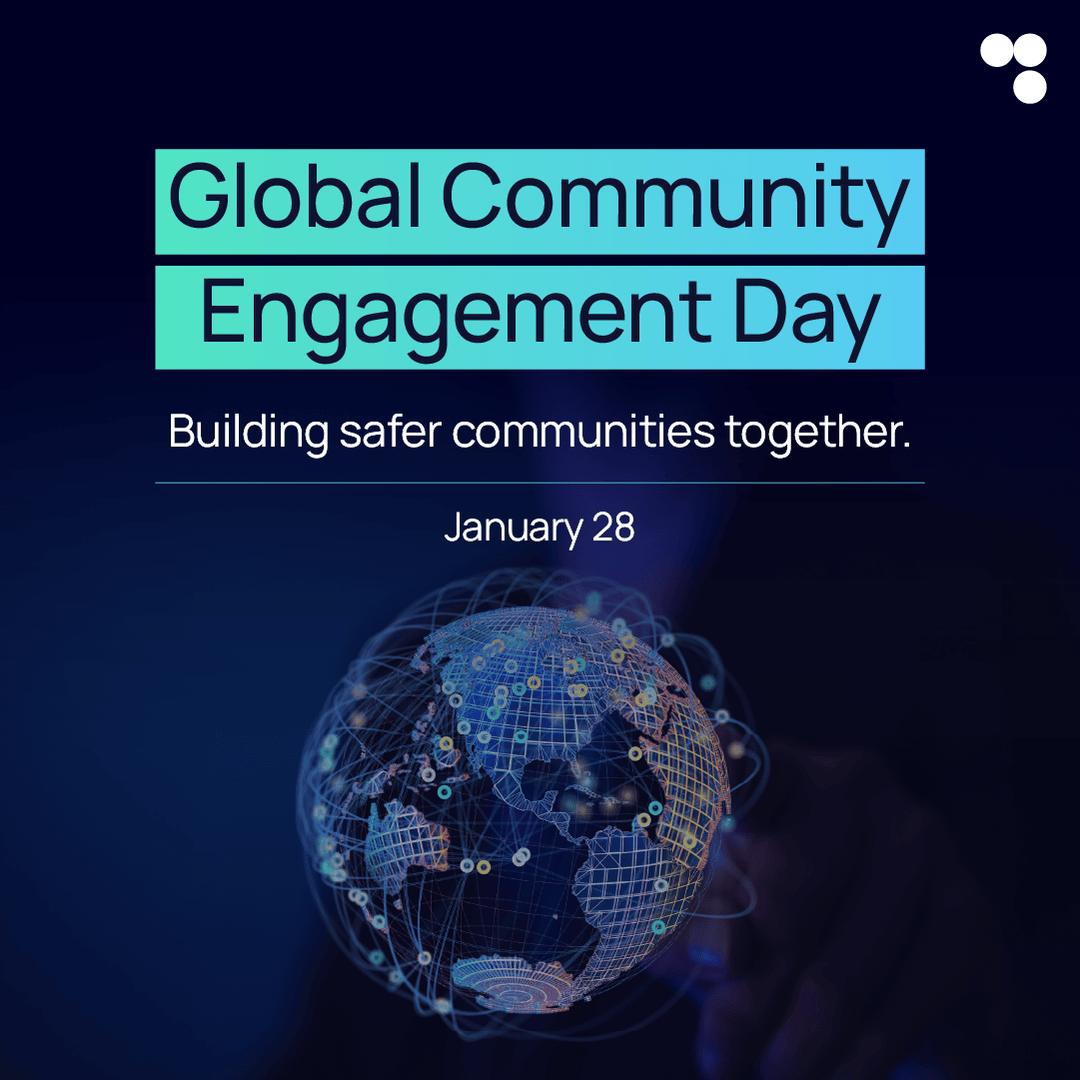 On #GlobalCommunityEngagementDay, we recognize that public safety is a shared responsibility. Whether it’s giving citizens better ways to communicate or helping agencies share data seamlessly, our mission is to strengthen the bonds that keep people safe.

#PublicSafety