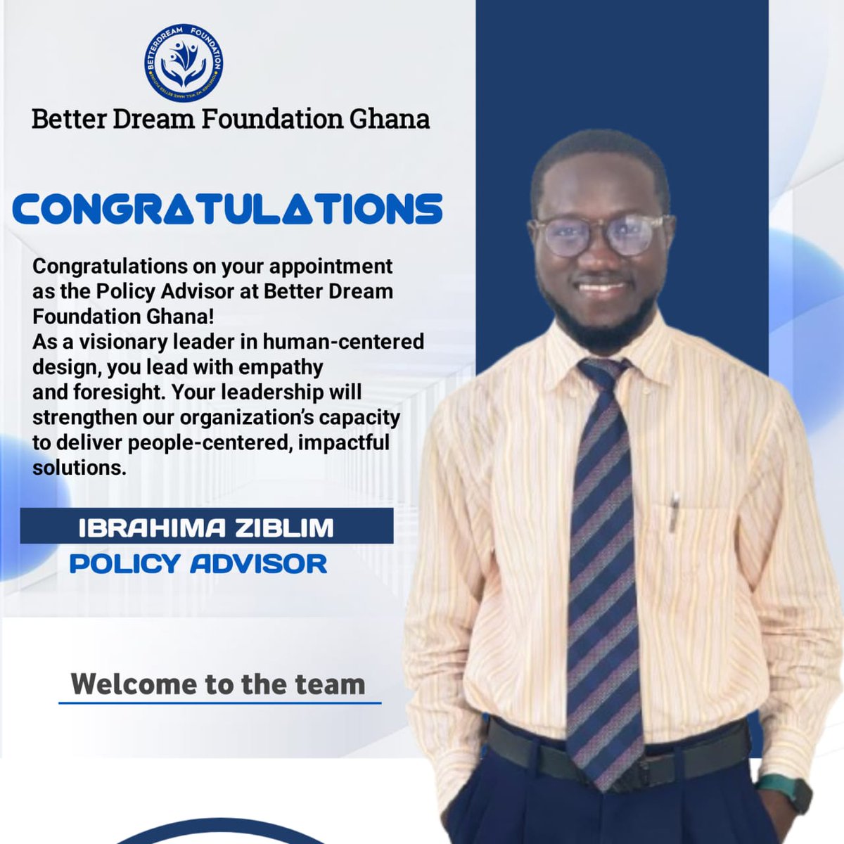 Better Dream Foundation Ghana tweet media