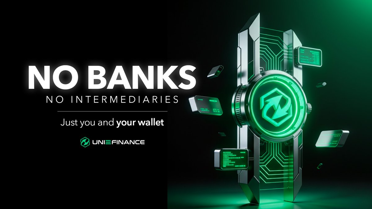 Finance shouldn’t need intermediaries.

With Uni2Finance, swaps are peer-to-peer. Direct, fast, transparent. 🌐

#DeFi #DEX #CryptoFreedom