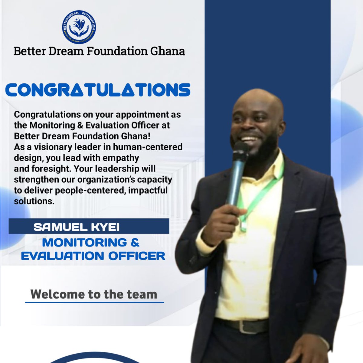 Better Dream Foundation Ghana tweet media