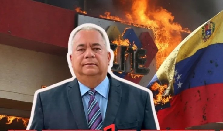0rden desesperada de Diosdado Cabello a Elvis Amoroso, ante su inminente botada del CNE y el descubrimiento de numerosos fraudes electorales del chavismo...
"Quema toa'esa vaina".
Y los incendios ya comenzaron en la sede central y depósitos del CNE...Queman evidencia.
