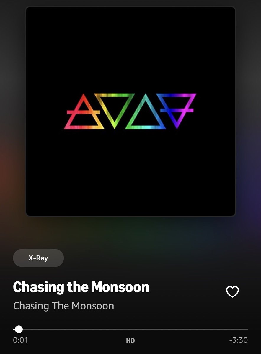 Jirota's tweet photo. おはようございます☀☁️
週の後半戦はAmazon Musicにおすすめされたチェイシング・ザ・モンスーンでスタートしたいと思います
知らないバンドなので調べてみたらカルナタカのメンバーがからんでるのね
#ChasingTheMonsoon https://t.co/Si9QlLveBL