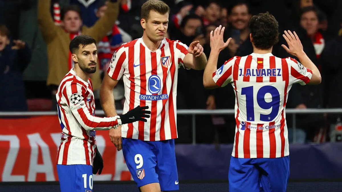 La fase de liga de la UEFA Champions League ha finalizado…⚽️🔥

👉🏻Así han quedado los españoles.

✅5º Barcelona (Clasificado a los 8vos)

⚠️9º Real Madrid (Playoffs)
⚠️14º Atlético de Madrid (Playoffs)

❌29ºAthletic Club (Eliminado)
❌35º Villarreal (Eliminado)

#UCL