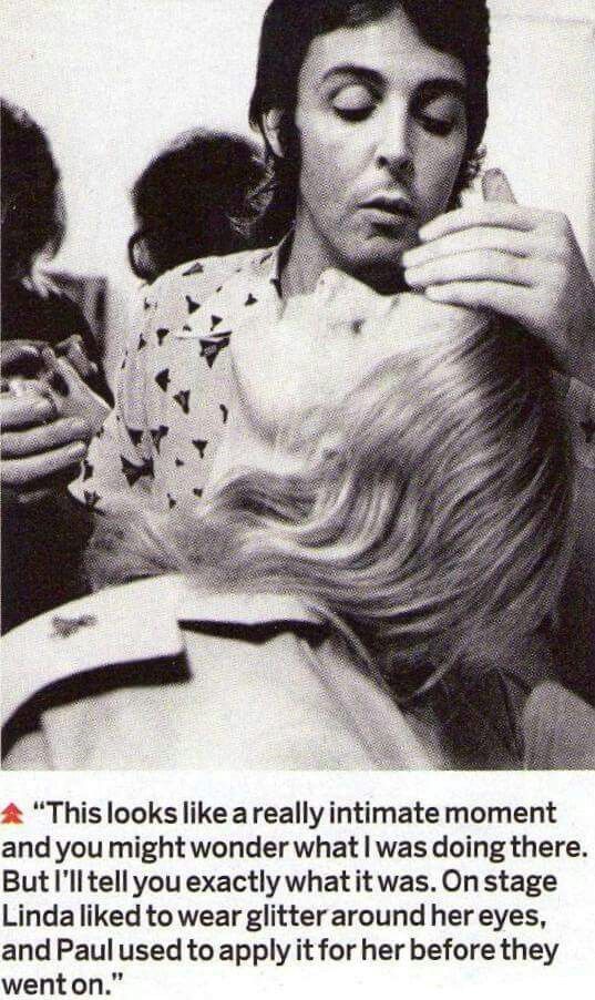 Get urself a bisexual husband who will put ur glitter eyemakeup on for u