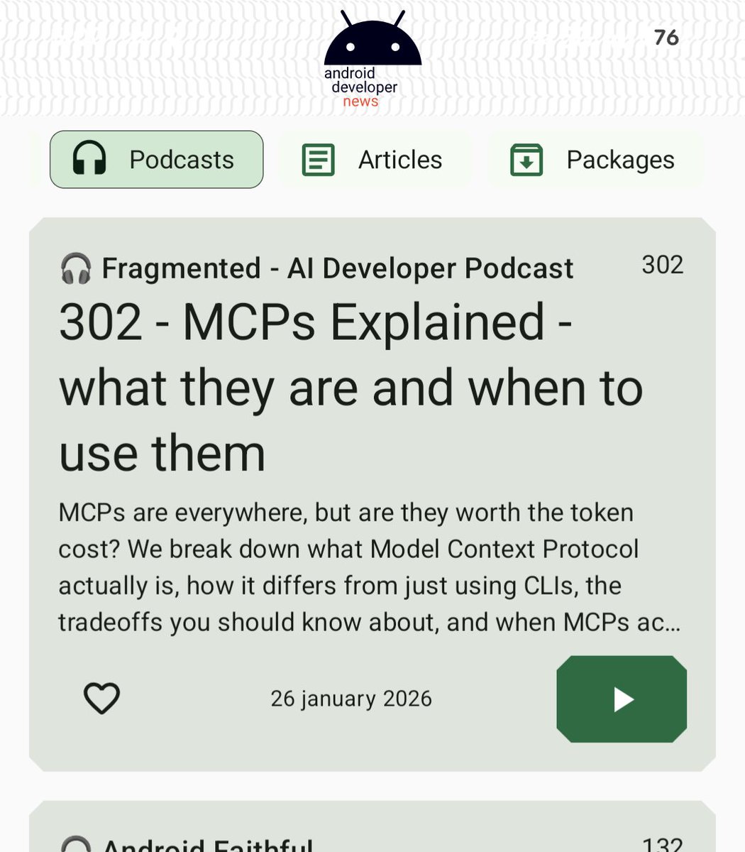 Android Developer News tweet media