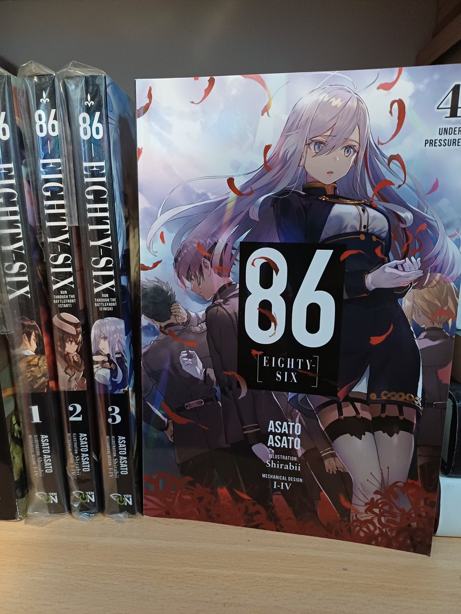I'm done waiting for a new season.
Time to go beyond the anime. 

#86EightySix #AsatoAsato #LightNovel #Shirabii
