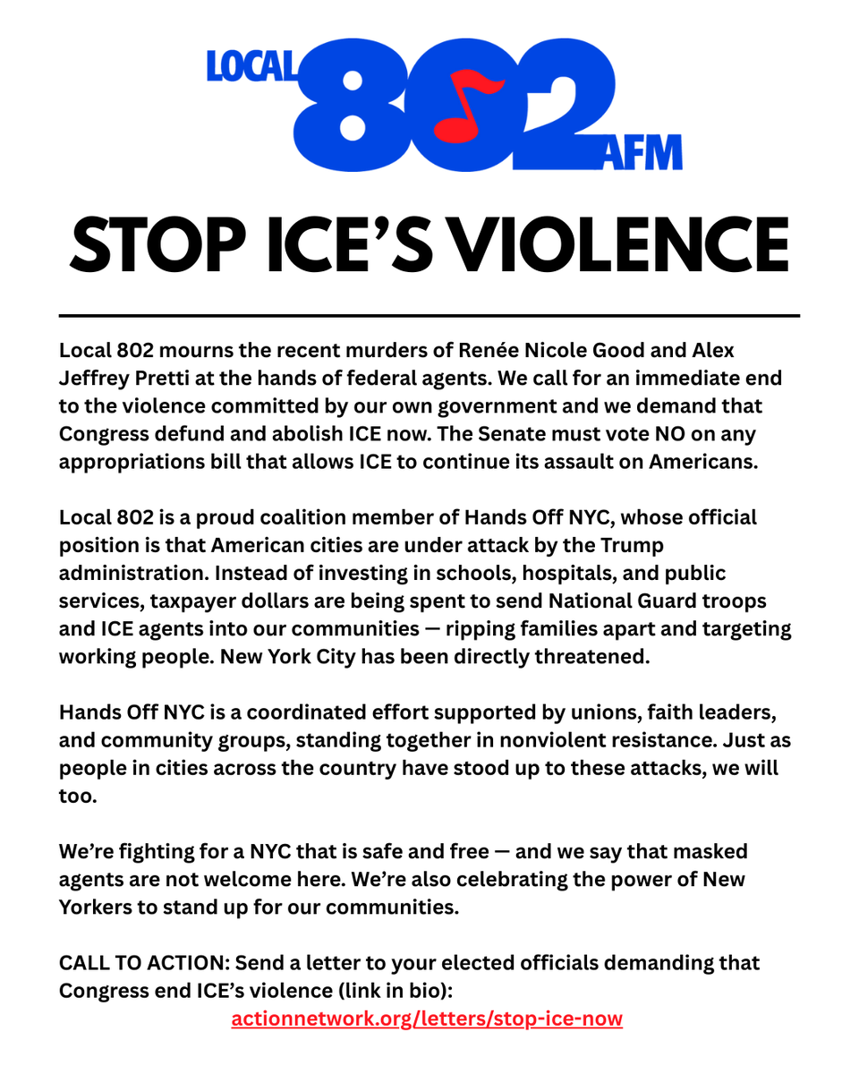 Local 802 AFM tweet media