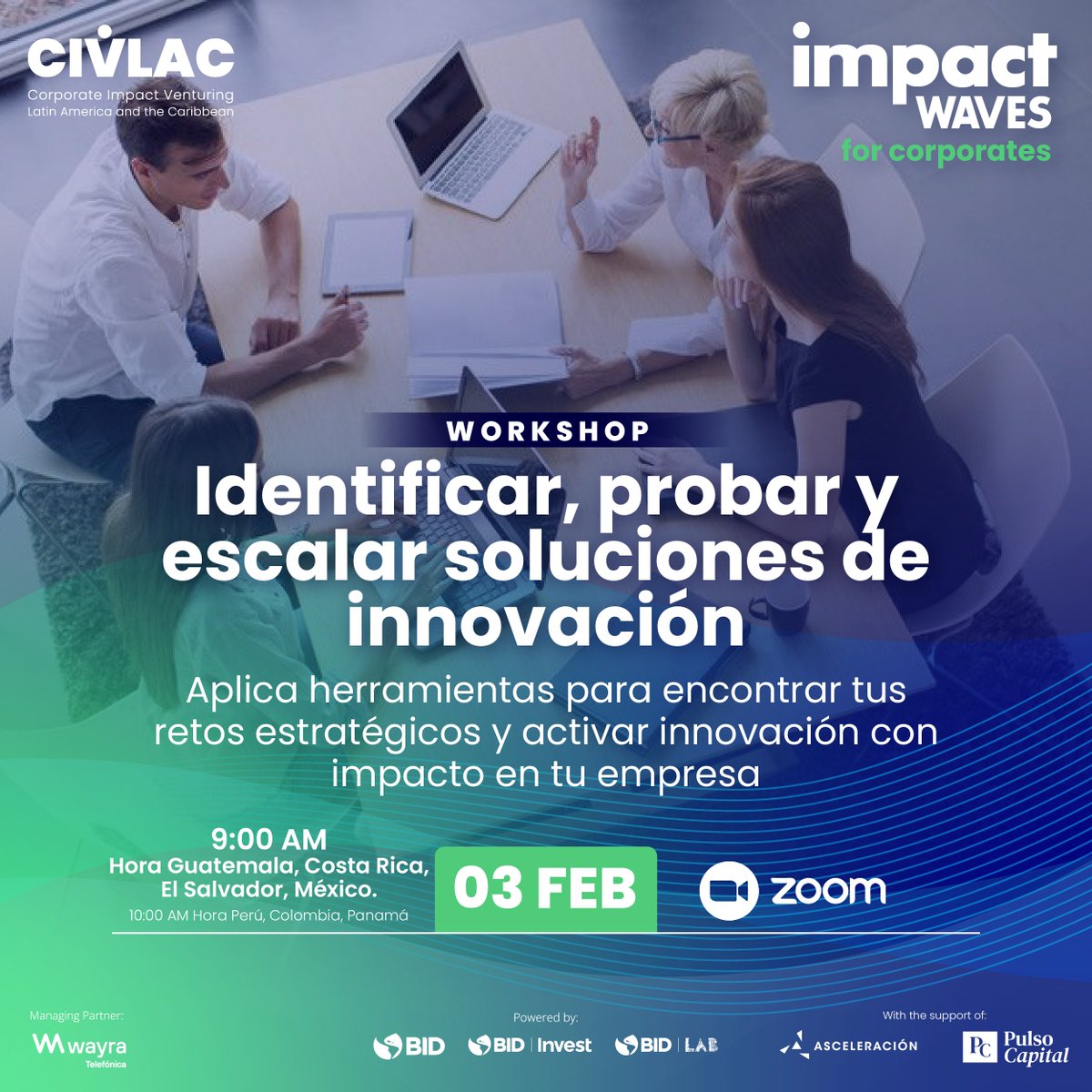 🌱 La innovación que escala empieza dentro de la operación.

Reddi como partner de Impact Waves en Colombia queremos invitarte a un espacio diseñado para empresas que quieren dejar atrás los discursos y empezar a resolver desafíos concretos con soluciones que sí se pueden
