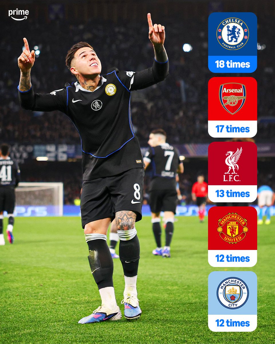 No English team in UCL history has now reached the last-16 more often than Chelsea 😉