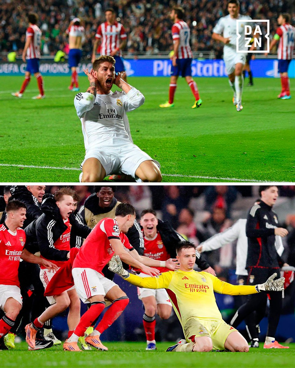 Mesmo estádio 🏟️
Mesma baliza 🥅
Contra o mesmo guarda-redes 🧤
𝟏𝟐 𝐚𝐧𝐨𝐬 𝐝𝐞 𝐝𝐢𝐟𝐞𝐫𝐞𝐧𝐜̧𝐚 🔙

#DAZNChampions