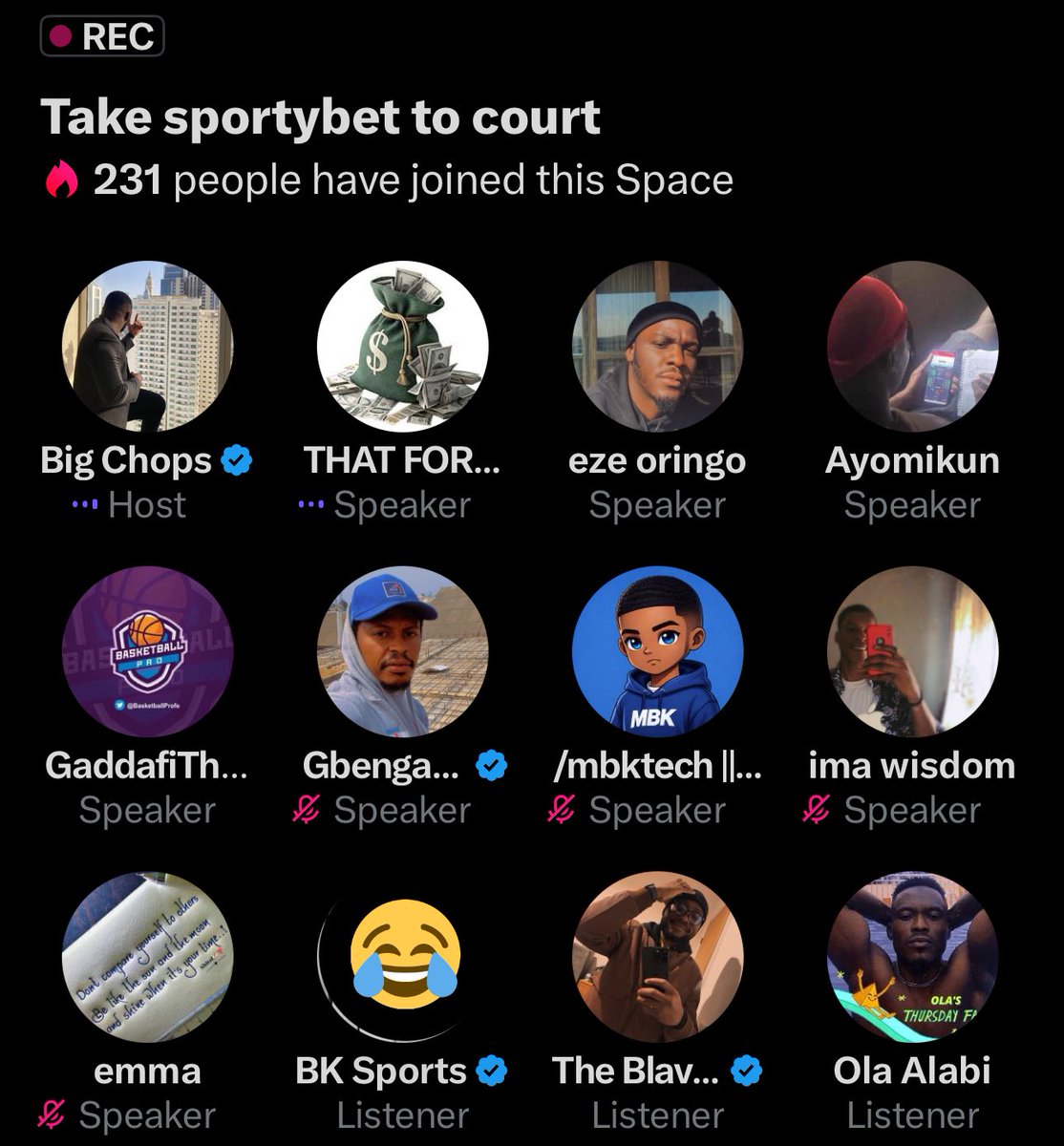bettingkingz9's tweet photo. People taking Sportybet to court I love this platform so much 🤣 https://t.co/mOeXyjuqY9