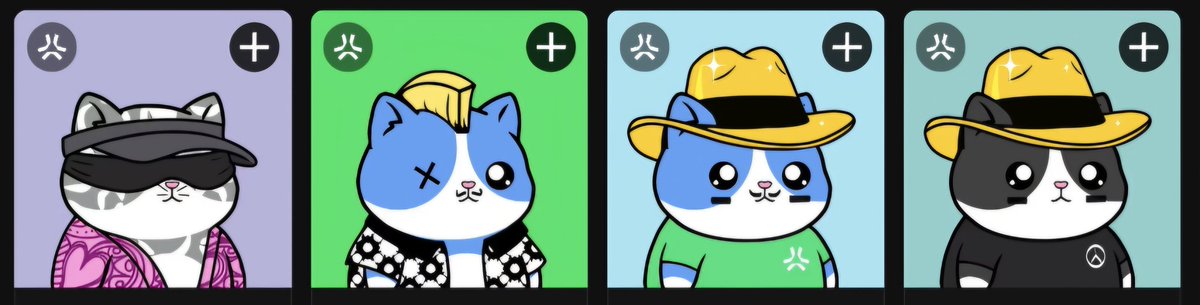 Addicted to <a href="/meow_co0/">Meow & Co.</a> so I grabbed more meows in the street
Can't deny it

Btw, I love that ABS golden cowboy hat meow 😻