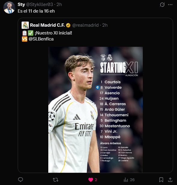 Stykiller03's tweet image. Noche absolutamente histórica