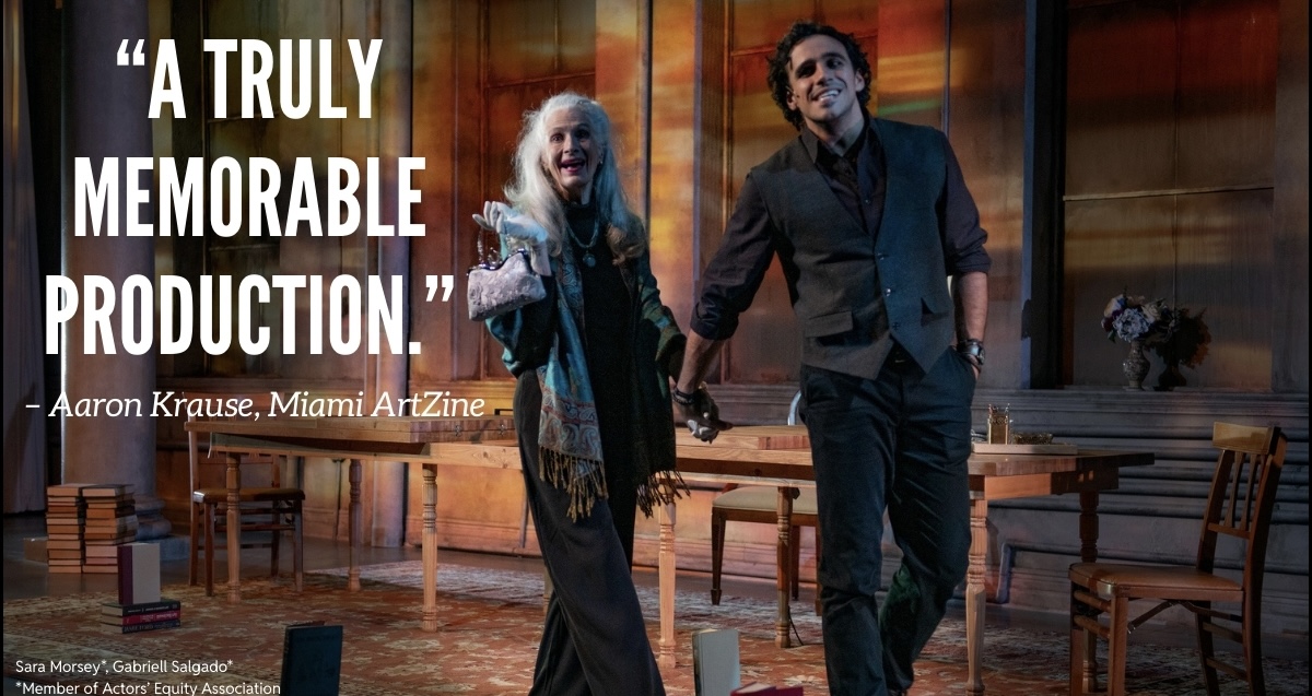 gablestage's tweet photo. The reviews are in and critics are praising Sotto Voce for its poetic storytelling, passionate performances, and haunting emotional depth. Due to high demand, new seats have been added. Experience the production everyone’s talking about! Secure your seats https://t.co/6hGmnc5mr9 https://t.co/zh4vswgJ7v