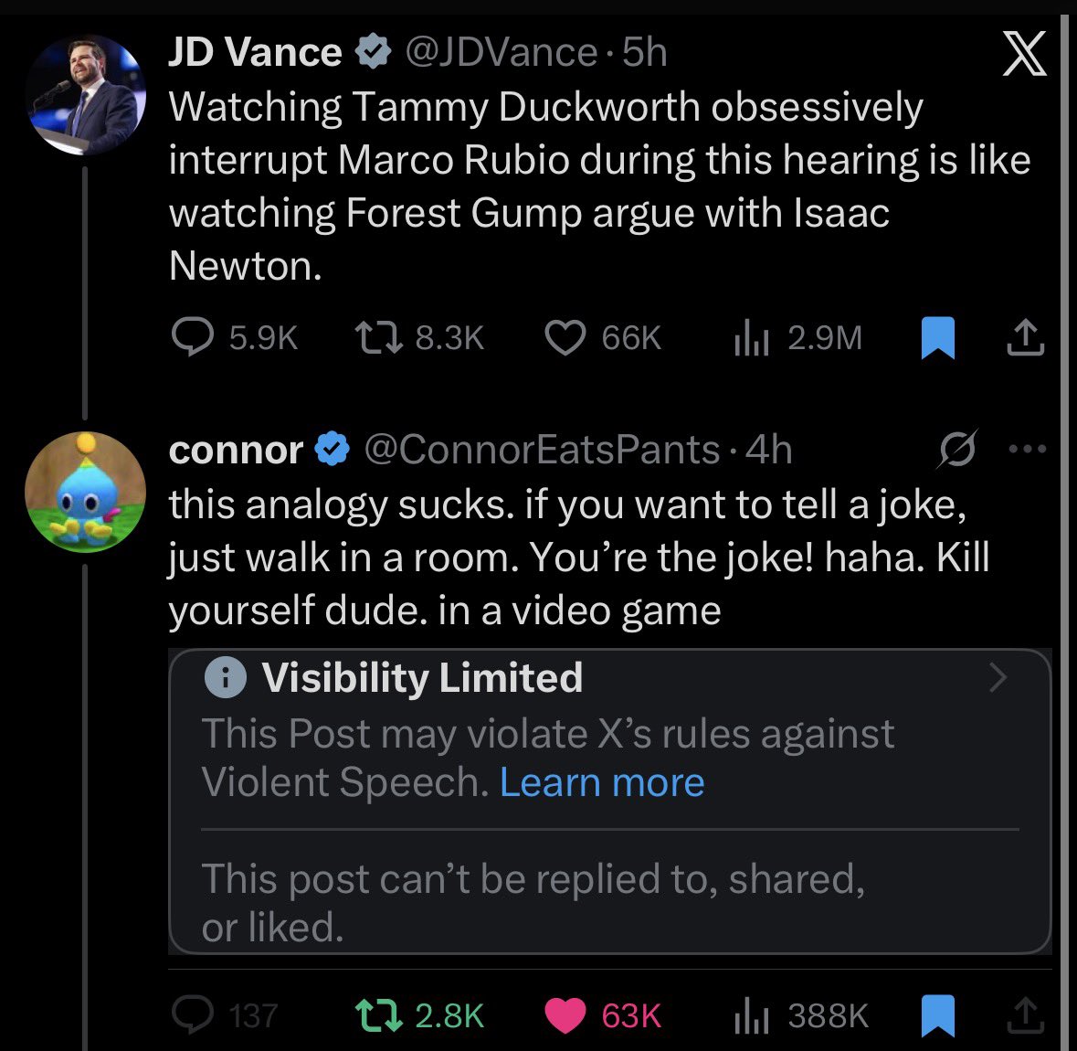 CantEverDie's tweet image. free speech isn’t legal anymore