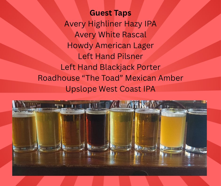 Come on down and check out our featured beers! #pugryansbrewery #pugryanstikibar #dilloncolorado