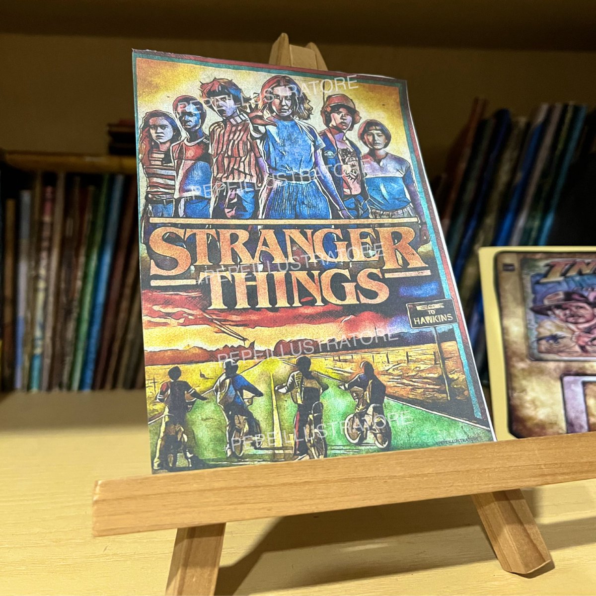 Poster illustration 🎨 #strangerthings ❤️