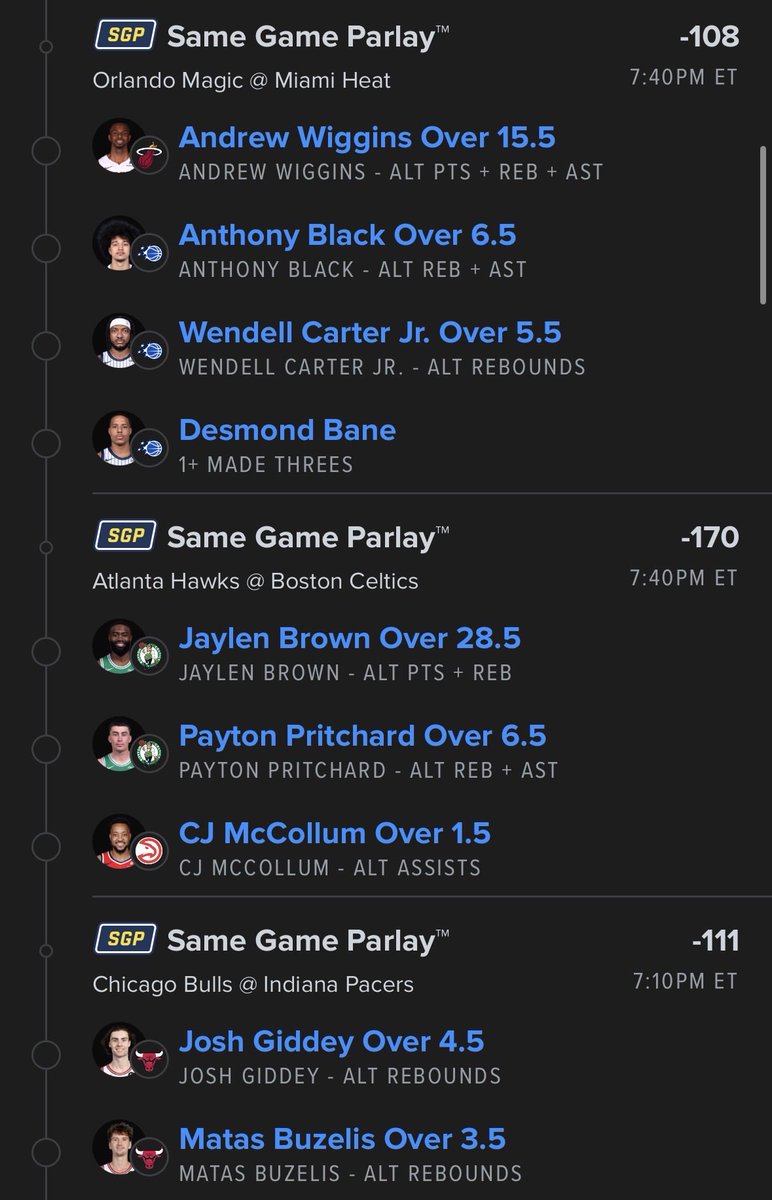 PropsAtlanta's tweet photo. Let’s see how this goes! 

21 Legs + 50% Boost = +5193

See Plays Below 👇 

#NBA #Fanduel #Boost #UCL https://t.co/SmMrERRN8h