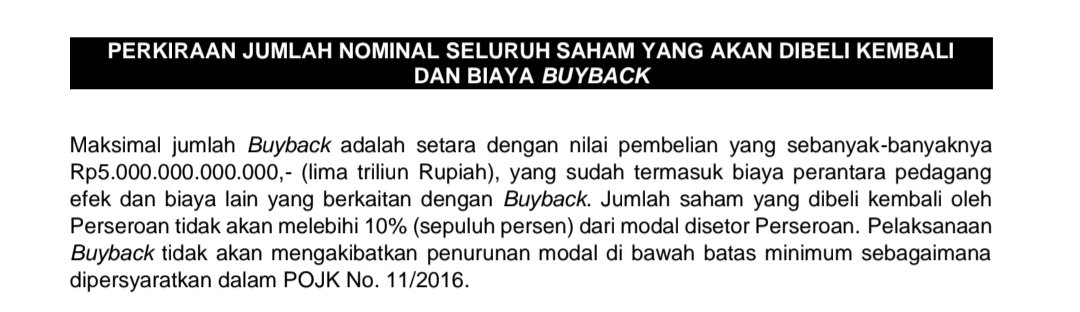 saptaipb's tweet image. $BBCA langsung buy back

Efek berita MSCI pasti sangat berdampak ke BBCA karena emiten ini juga ada didalam indeks itu, malah dengan bobot terbesar,

Nah aksi dari buyback ini  mempertegas kalo mereka itu hanya korban,

Kasian emiten benar2 yg layak masuk MSCI kena guyur juga
