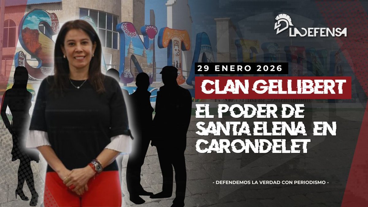 LOS GELLIBERT: EL PODER DE SANTA ELENA EN CARONDELET
Cynthia Gellibert Mora, secretaria de la Administración Pública, es más que una alta funcionaria del Gobierno ecuatoriano. 

Durante esta administración, ha triplicado su patrimonio y LA DEFENSA verificó la existencia de 12