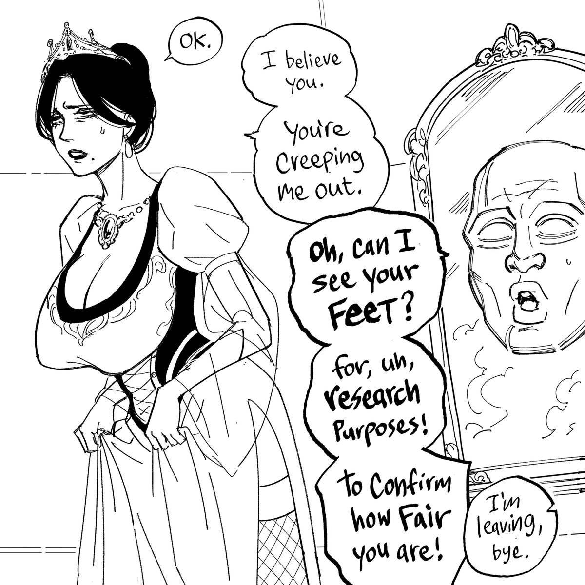 baalbuddy's tweet image. The state of Magic Mirrors (terminally online) in current year.