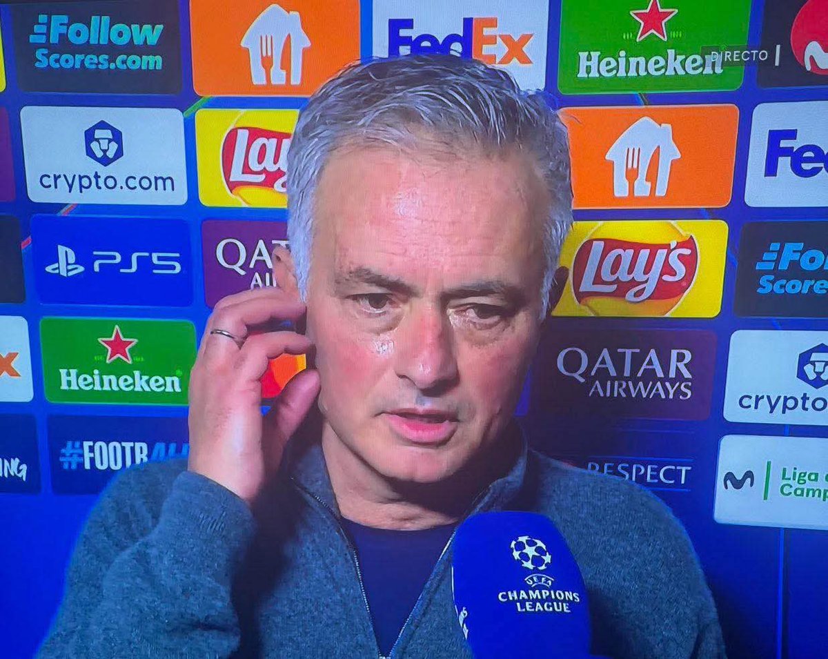witsel__'s tweet photo. 🚨 José Mourinho 🗣  : « Nous n'avons pas marqué le 5e but contre le Real Madrid par respect pour Raphinha. » https://t.co/AmoUIHXceR
