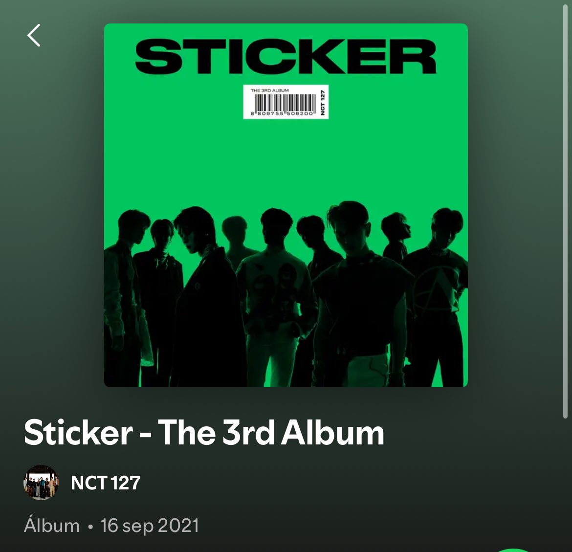 orquideaaas's tweet photo. Uno de los álbumes más cabrones de 127 que todos "odiaban" pero neta nunca comprendieron nada de música, sticker como llt fue una joya y sus bsides también, lit 0 SKIPS TE AMO STICKER https://t.co/n455ktM7fO
